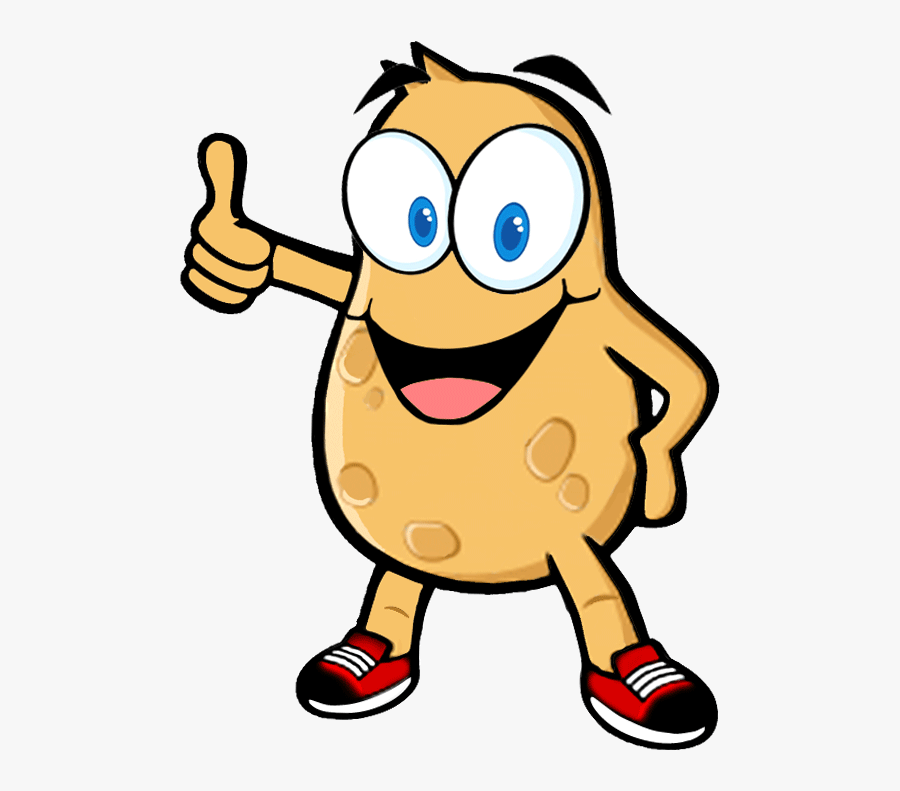 Potato Logo, Transparent Clipart