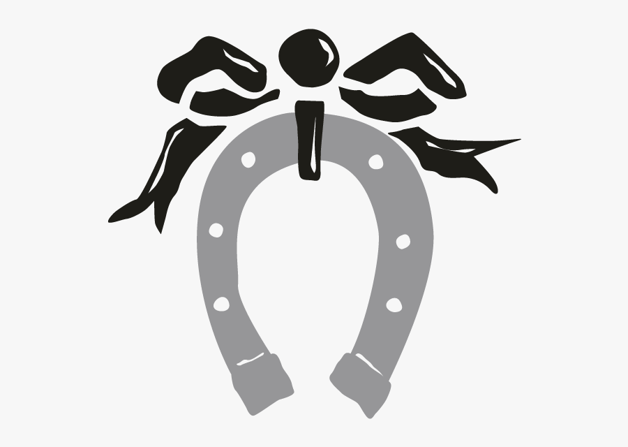 Smock Horseshoe Motif, Transparent Clipart