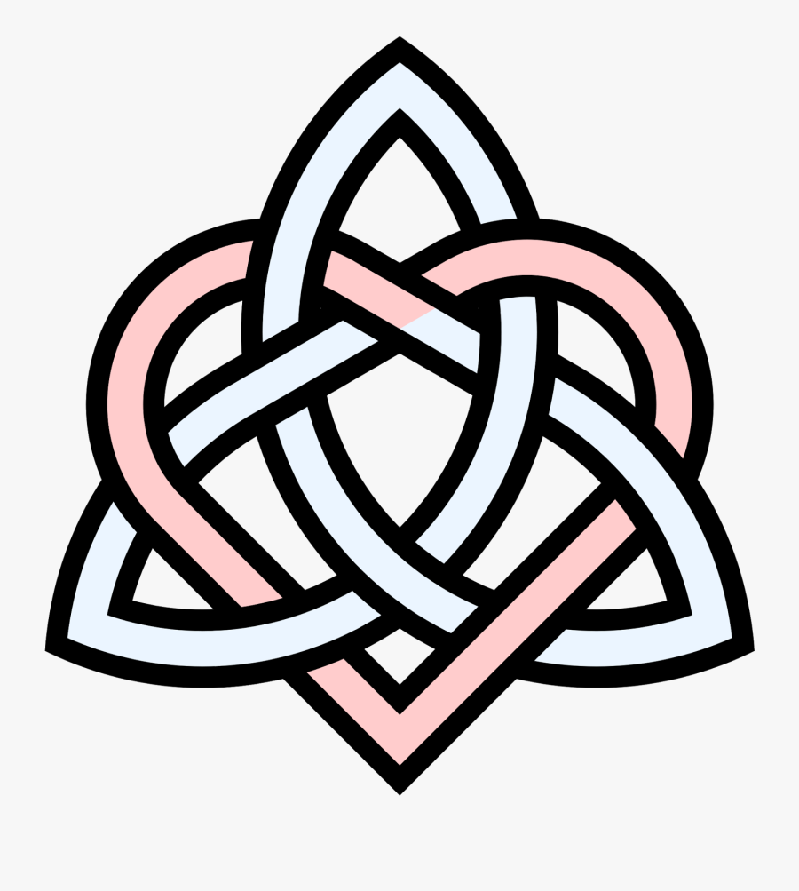 Knot Clipart Horseshoe Heart - Symbol Brother And Sister, Transparent Clipart