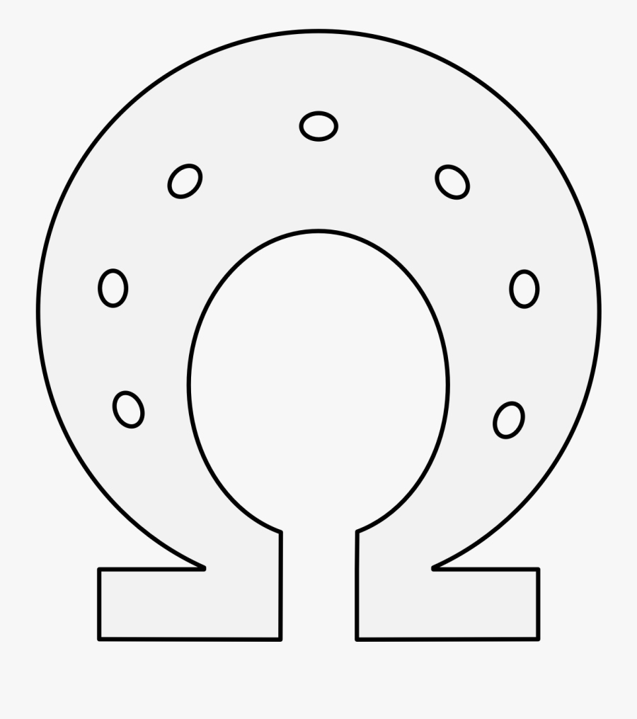 Horseshoe Transparent Pdf Clipart , Png Download - Circle, Transparent Clipart