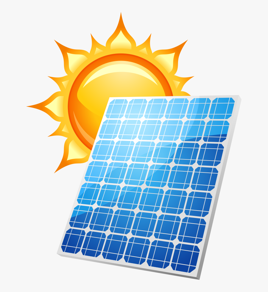 Concepto De Energía Solar, Transparent Clipart