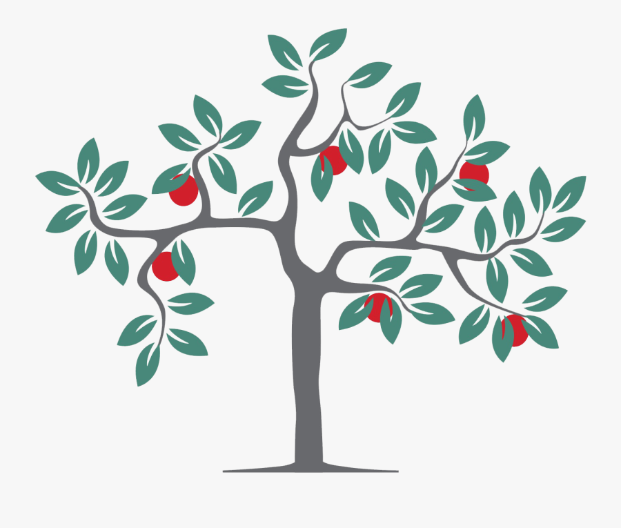 Transparent Family Tree Clip Art - 사과 나무 를 심 겠다, Transparent Clipart