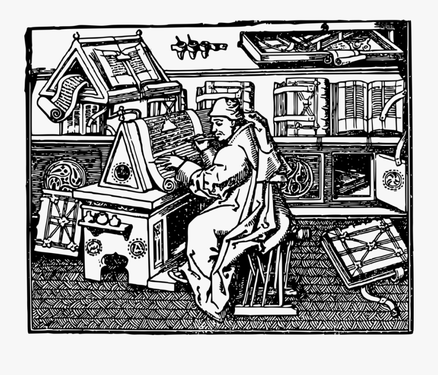 Art,monochrome Photography,text - Jean Miélot, Transparent Clipart