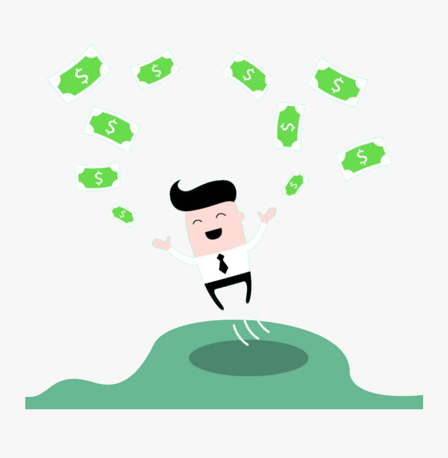 Person With Money Signs Eyes Royalty Free Stock - Illustration, Transparent Clipart