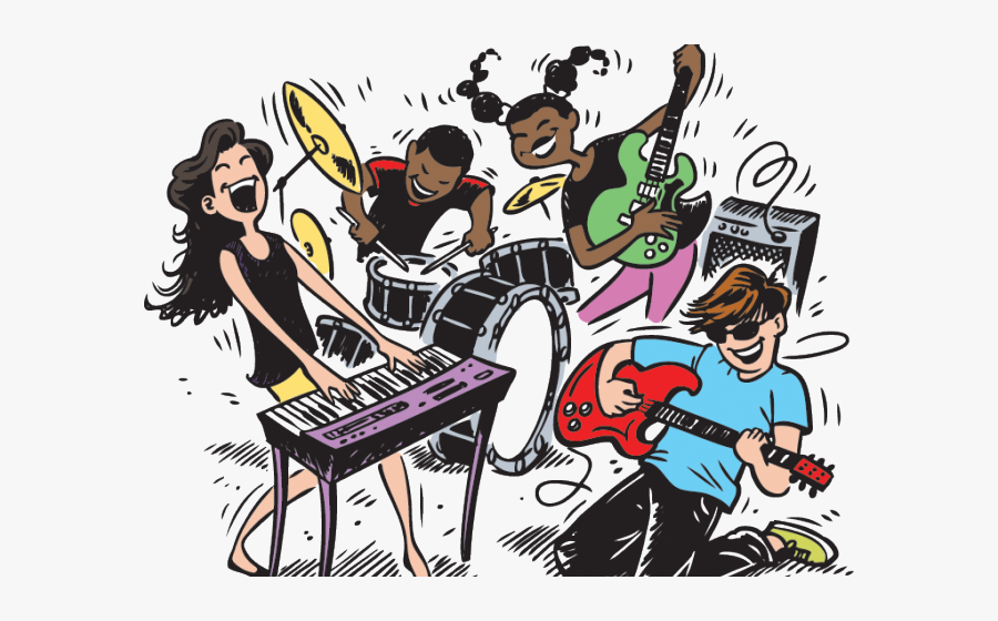 Band Clipart Youth - Clipart Transparent Png Band, Transparent Clipart