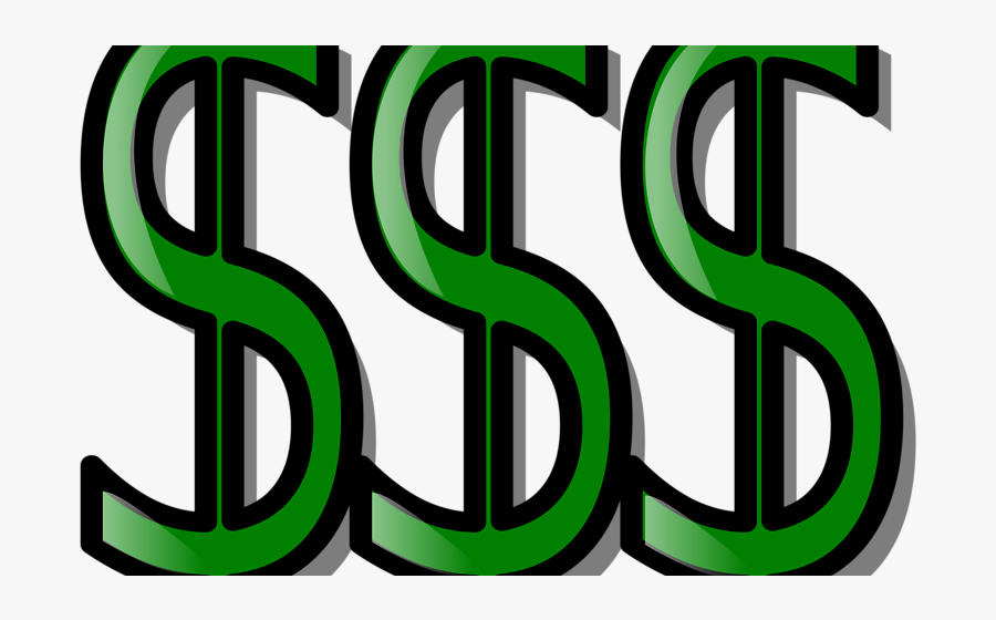 Transparent Dollar Signs Clip Art - Money Signs Clip Art, Transparent Clipart