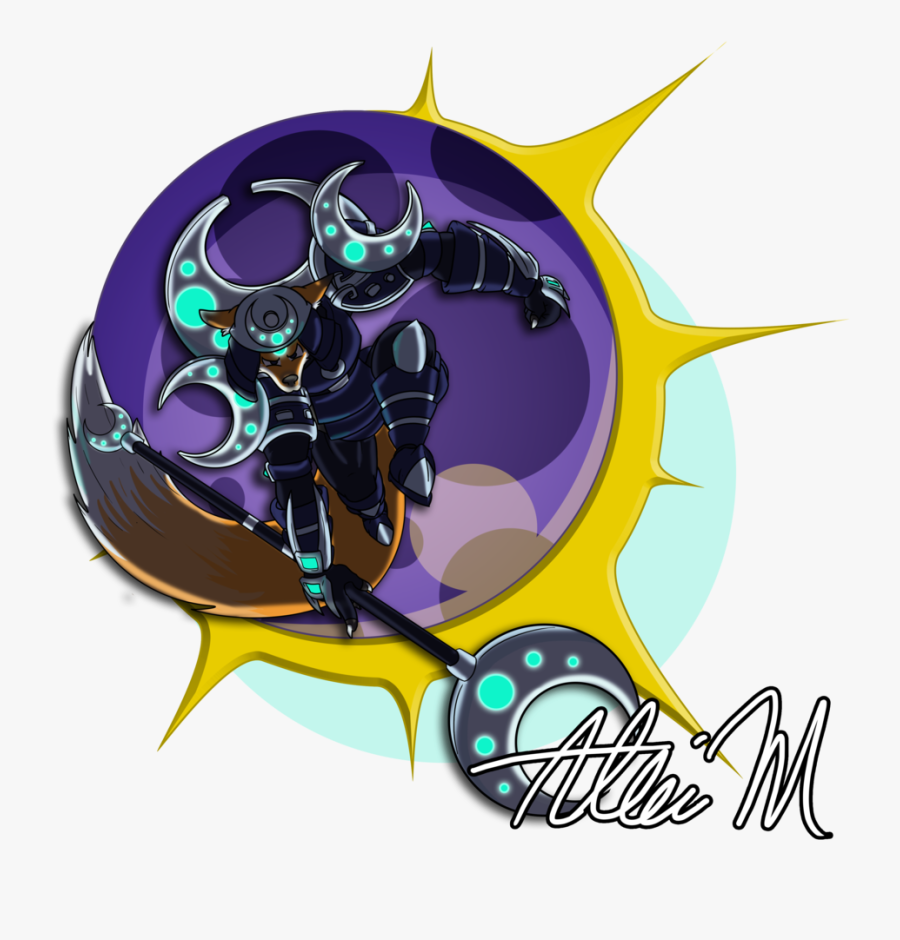 #trove/art Skythevirus Uploaded Defender Of The Eclipse - Graphic Design, Transparent Clipart