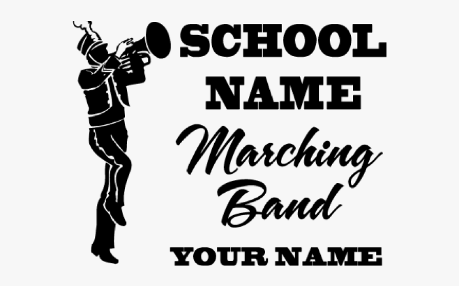 Banner Download School Band Clipart - Fall Marching Band Clip Art, Transparent Clipart