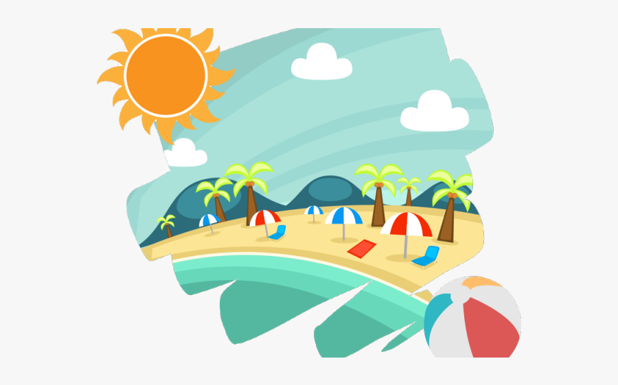 Summer Clipart Accessory - Summer Season Cartoon Png, Transparent Clipart