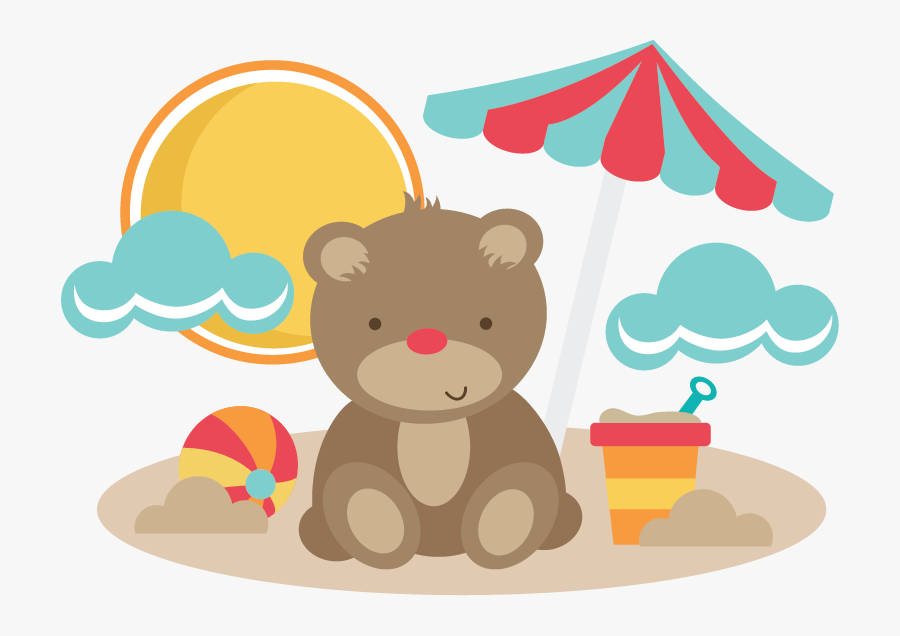 Transparent Summer Clipart - Have A Beary Good Summer, Transparent Clipart