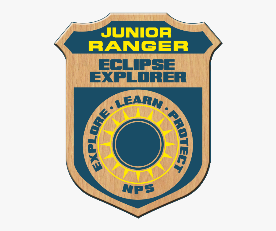 Solar Eclipse 2017 Junior Ranger Badge, Transparent Clipart