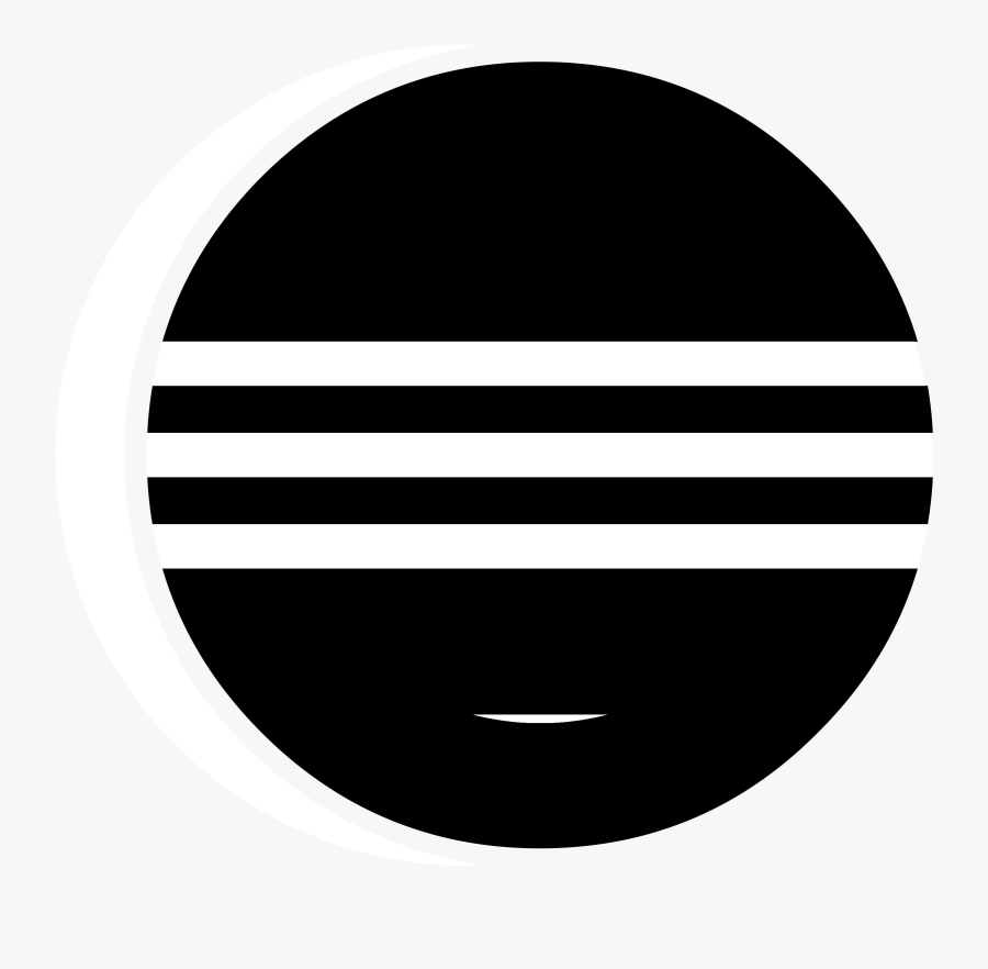 Eclipse Logo Black And White - Circle, Transparent Clipart