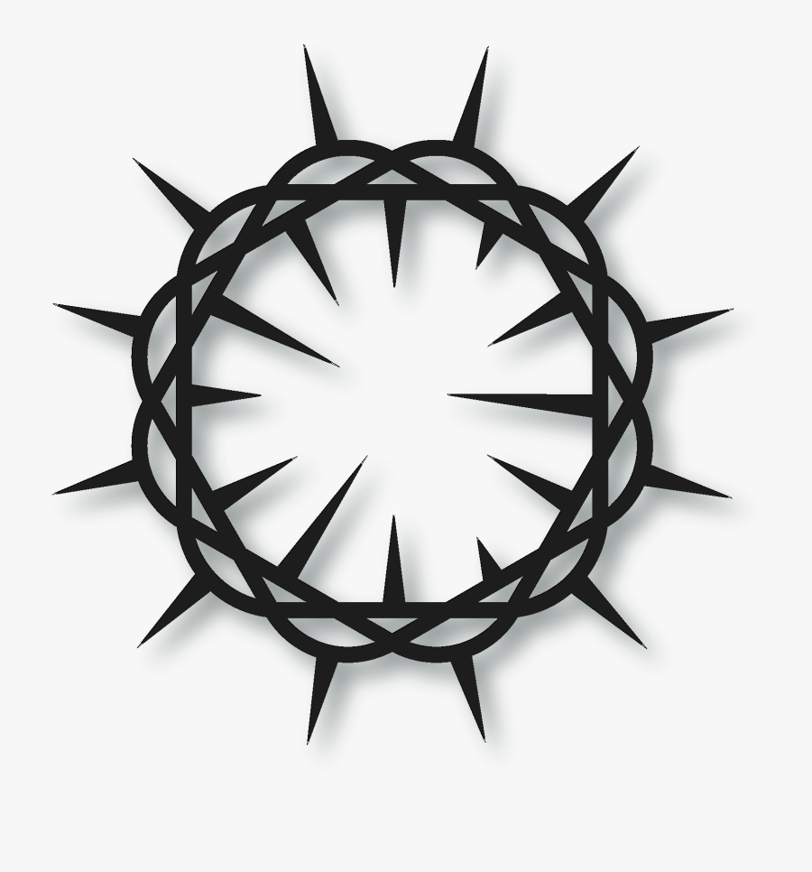 Crown Of Thorns Design , Transparent Cartoons - Vector Graphics is a free t...