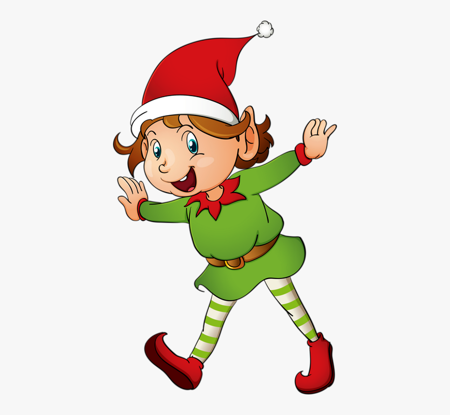 Pin Von Chantal Parent Auf Noël - Animated Clipart Christmas Elf, Transparent Clipart