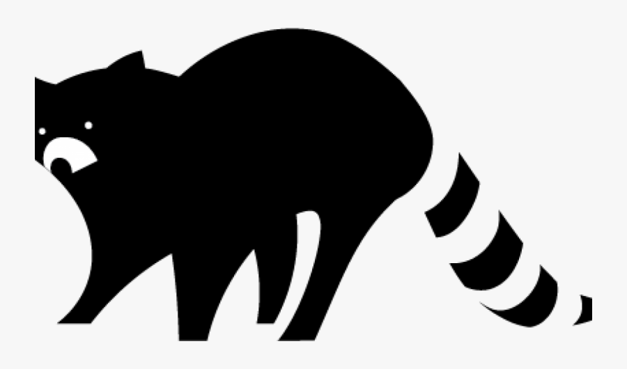 Rascally Logo Skillshare Projects - Racoon Transparent Background Silhouette, Transparent Clipart