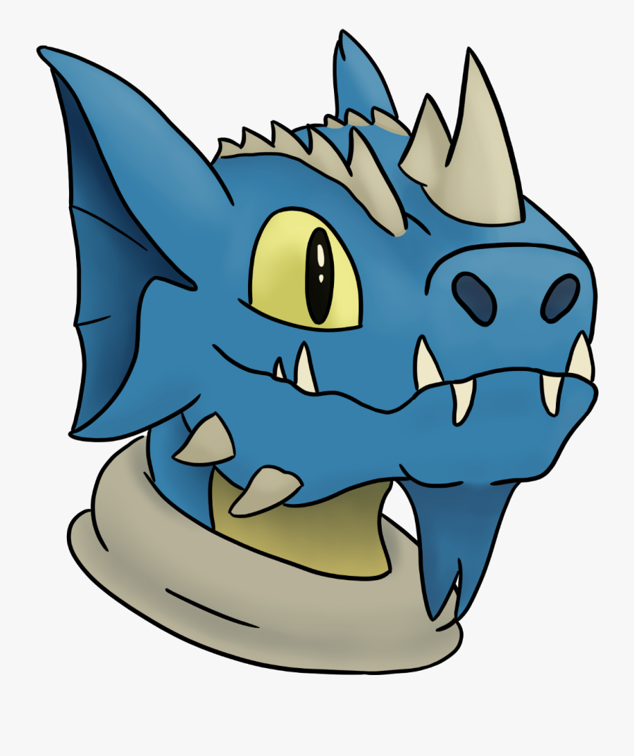 Blue Dragon Style Carey Fangbattle, In Colour, Transparent Clipart