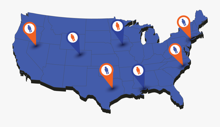 Casper Wyoming On Us Map, Transparent Clipart