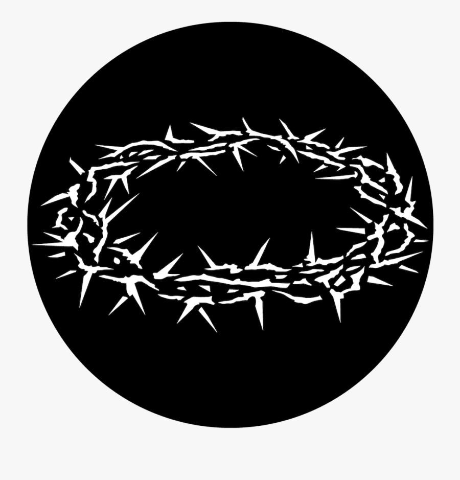 Crown Of Thorns Design, Transparent Clipart