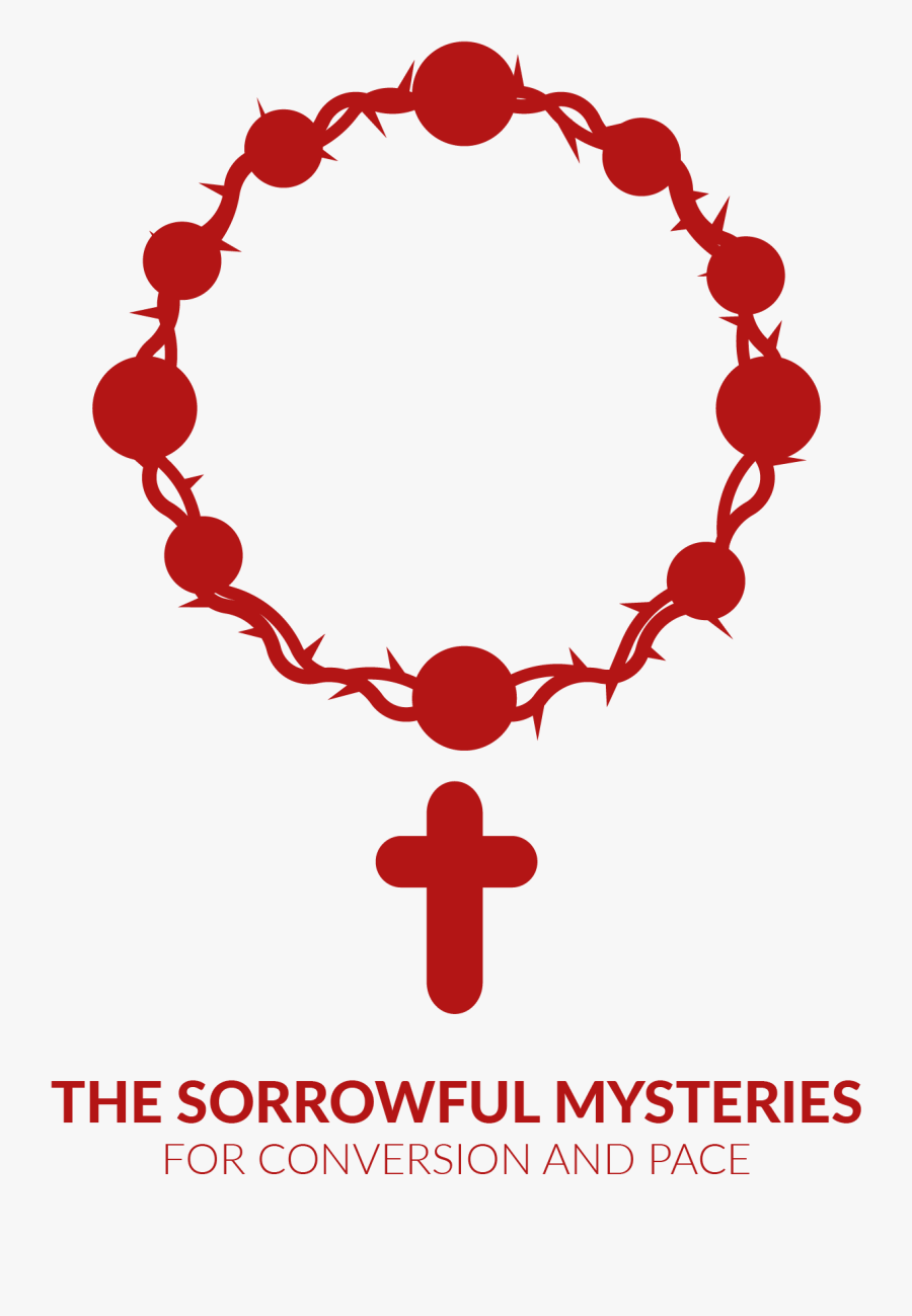 Transparent Blood Drive Clipart - Rosary, Transparent Clipart