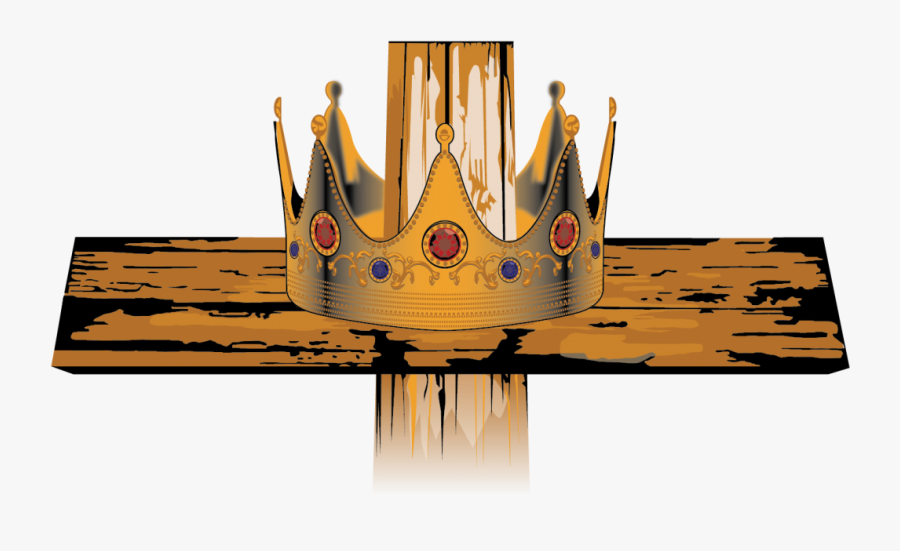 Portfolio Cross Crown Logo - Coroa Do Rei Jesus, Transparent Clipart
