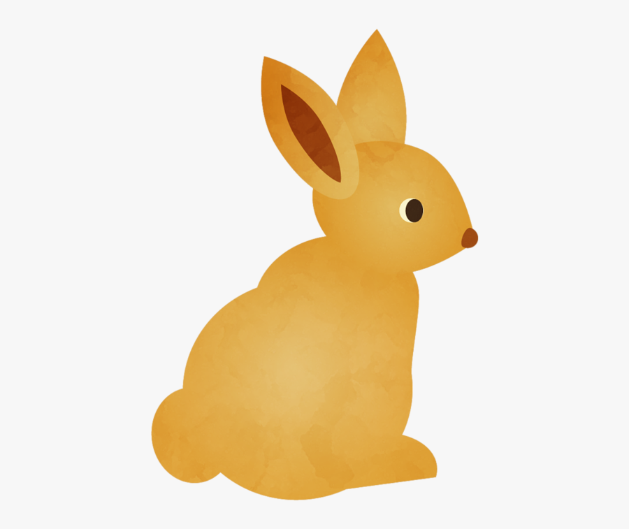 Transparent Woodland Animals Png - Domestic Rabbit, Transparent Clipart
