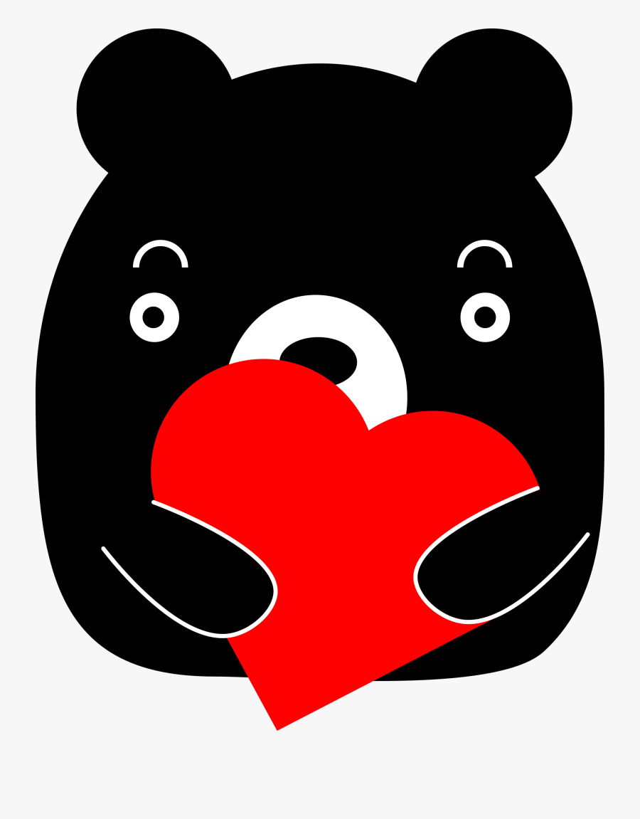 Transparent Teddy Bear Vector Png - Taiwan Black Bear Clipart, Transparent Clipart