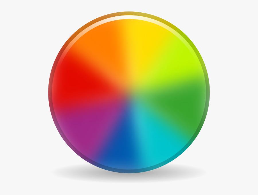 Desktop Color Svg Clip Arts - Color Wheel Icon Png, Transparent Clipart