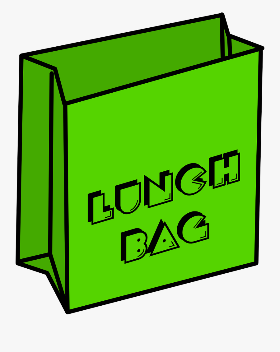 Transparent Box Outline Png - Cartoon Free Clipart Lunch Box, Transparent Clipart