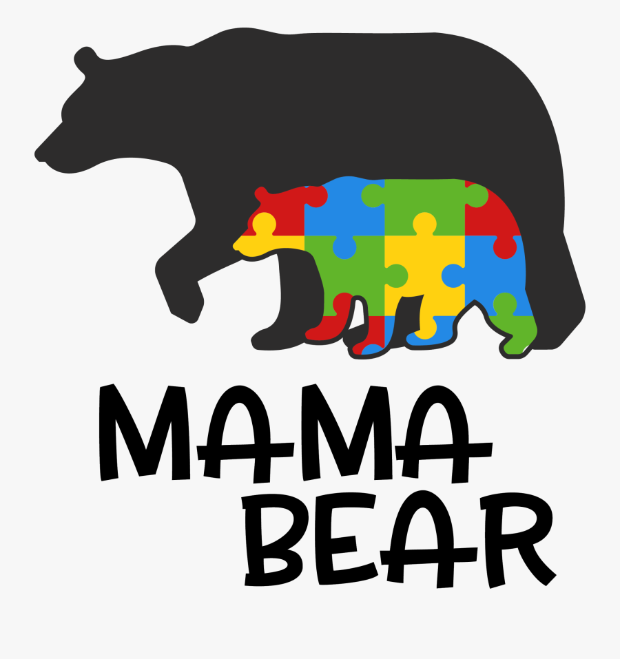 Transparent Momma Bear Clipart - American Black Bear, Transparent Clipart