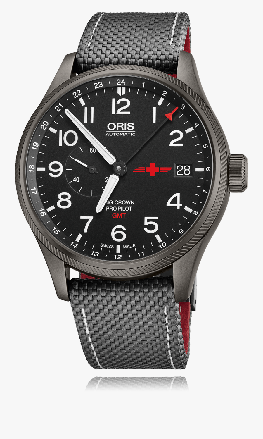 Big Crown Png - Oris Big Crown Propilot Gmt Rega Limited Edition, Transparent Clipart
