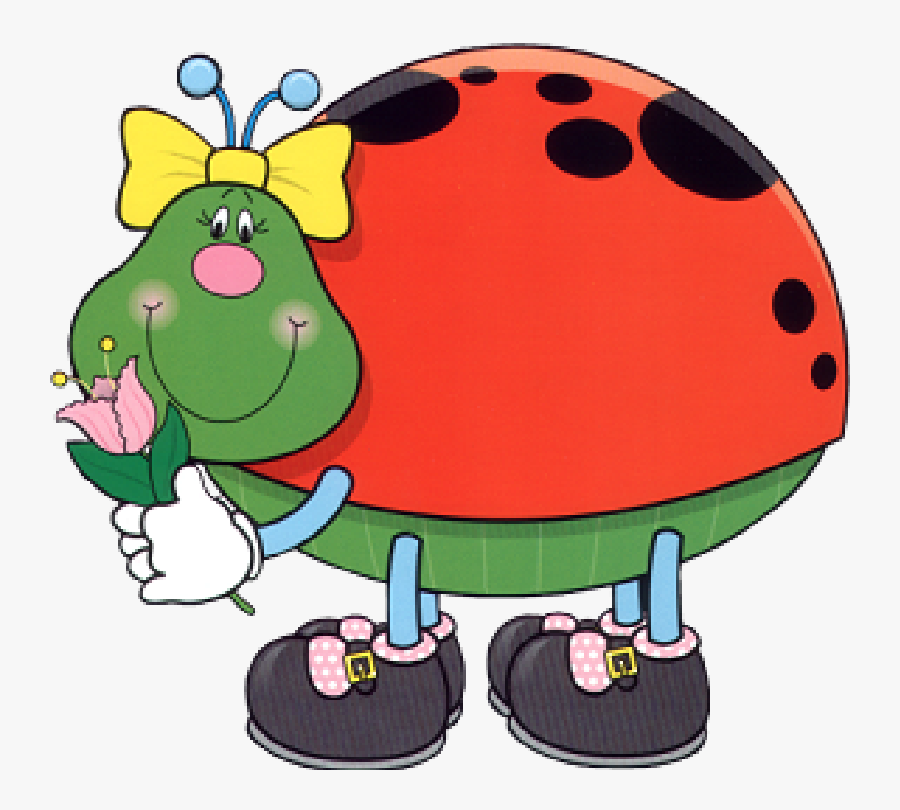 Lady Bugs - Vaquita De San Antonio Leyendo Animado, Transparent Clipart