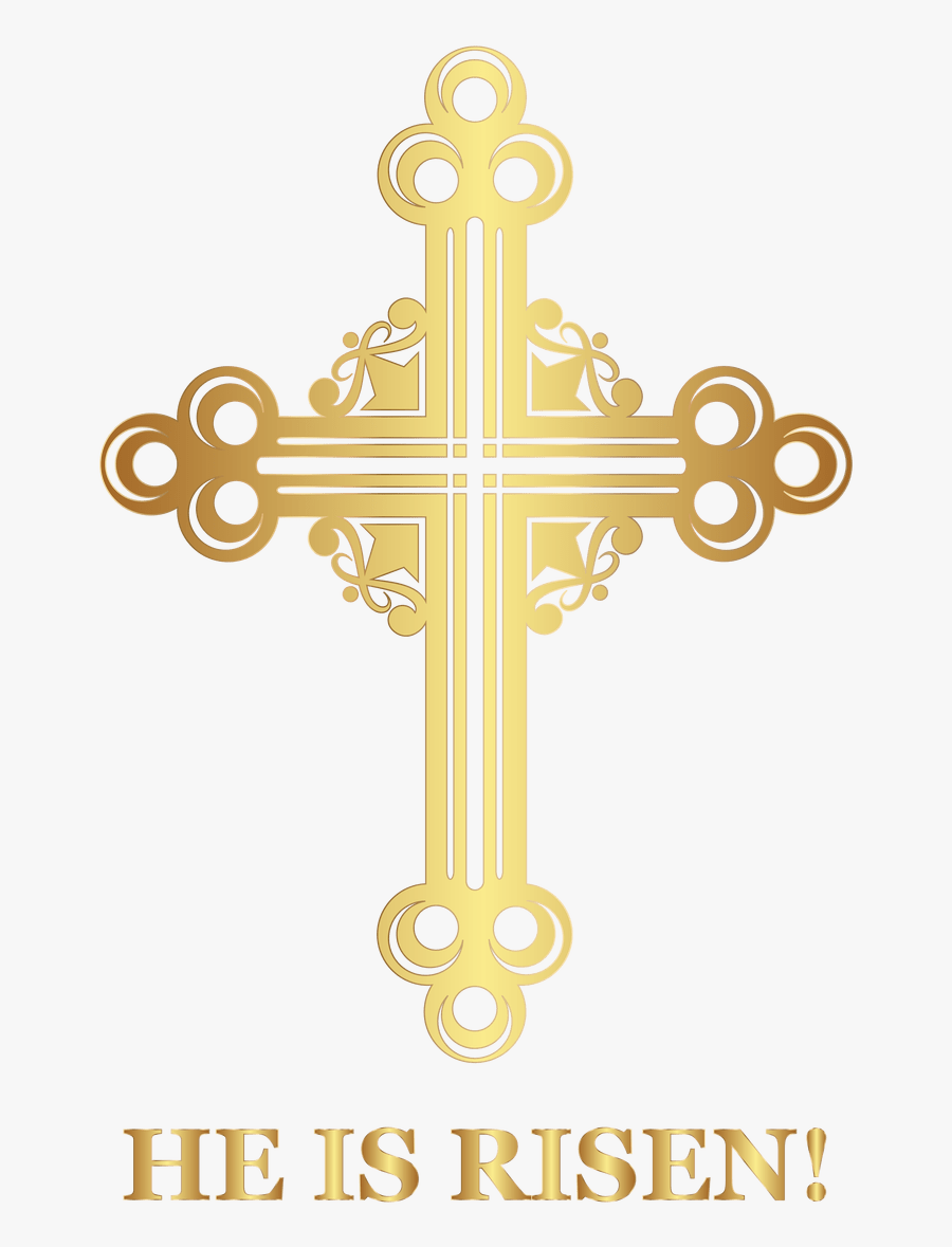 Crucifix Clipart Easter - Transparent Easter Cross Clipart, Transparent Clipart