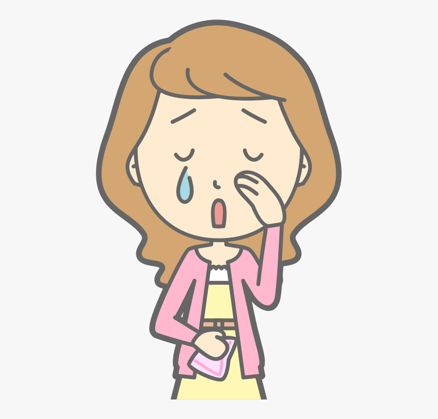 Transparent Cry Clipart - Mum Clipart, Transparent Clipart