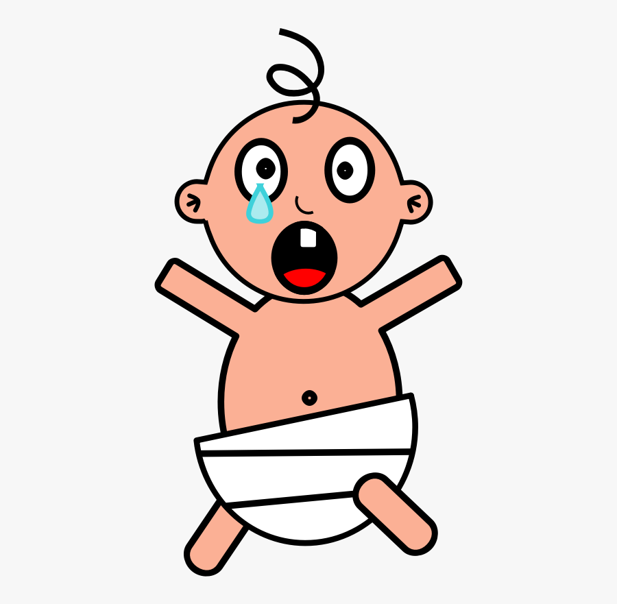 Baby Crying - Happy Baby Clip Art, Transparent Clipart