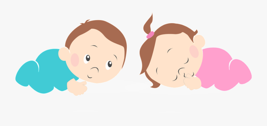 Sleep Train Twins The - Twin Baby Png, Transparent Clipart