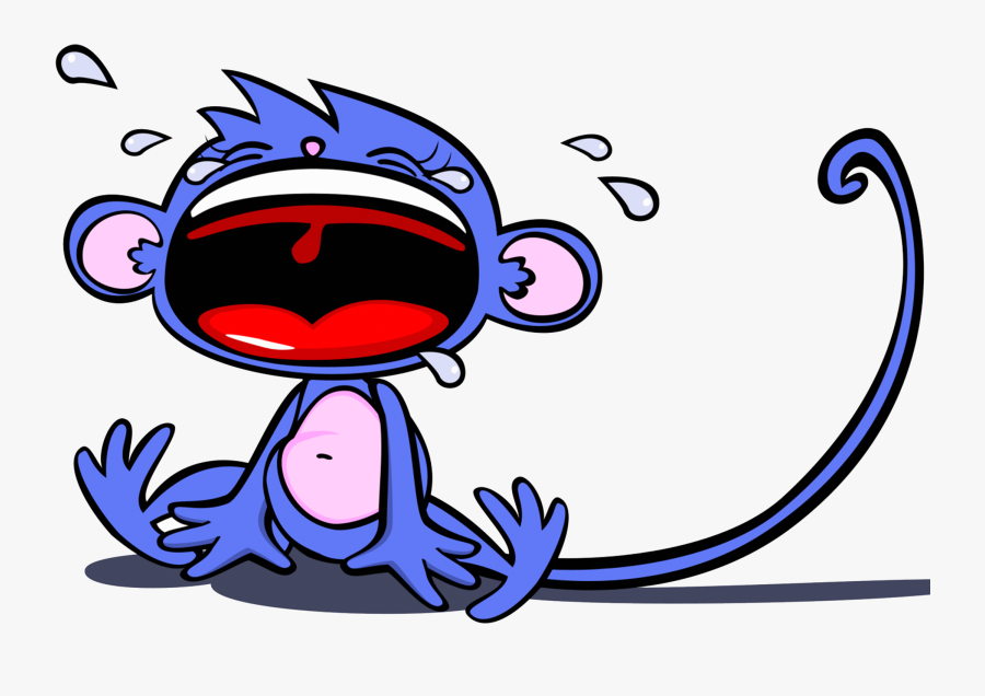 Transparent Girl Crying Png - Cartoon Sad Monkey Transparent, Transparent Clipart