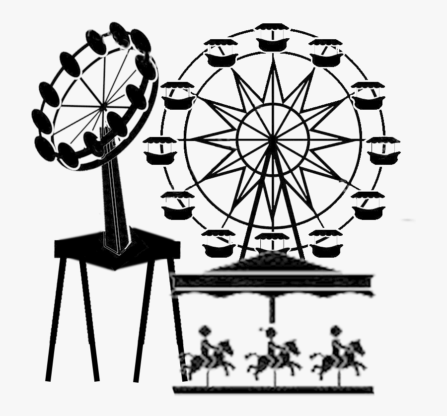 Carnival Images Black And White, Transparent Clipart