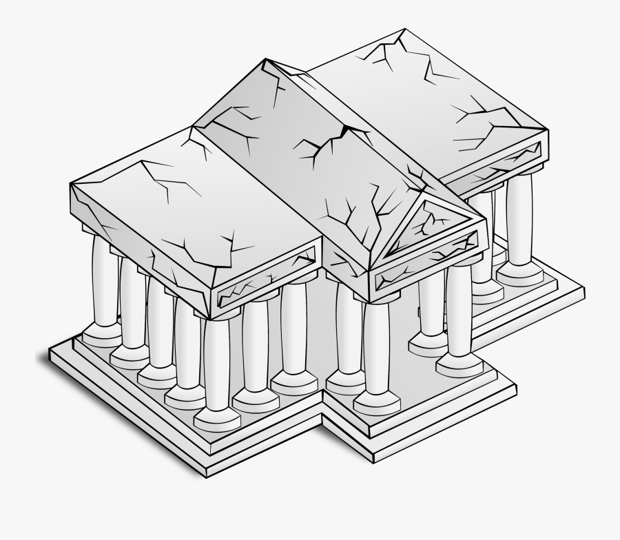 Mansion Clipart Column Building - University Clip Art, Transparent Clipart