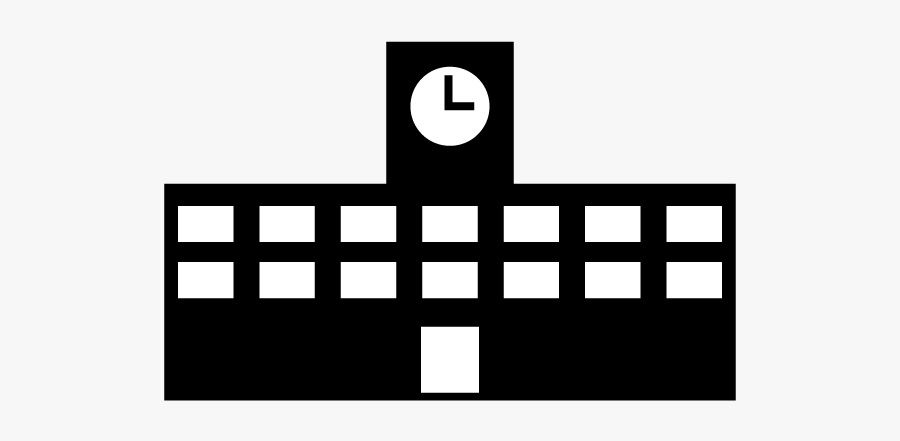 School Building Clipart, Transparent Clipart