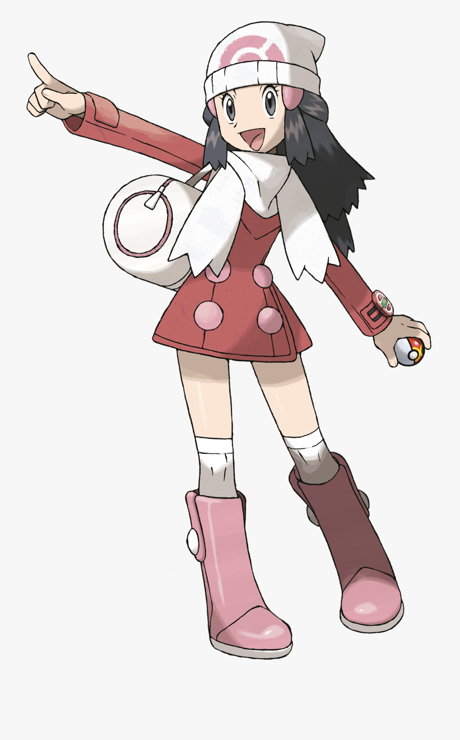 Transparent Dictionary Clipart - Dawn Pokemon Platinum, Transparent Clipart