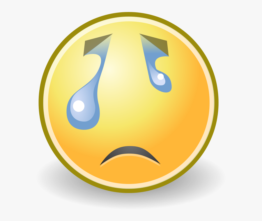 Crying Face Animated Gif, Transparent Clipart