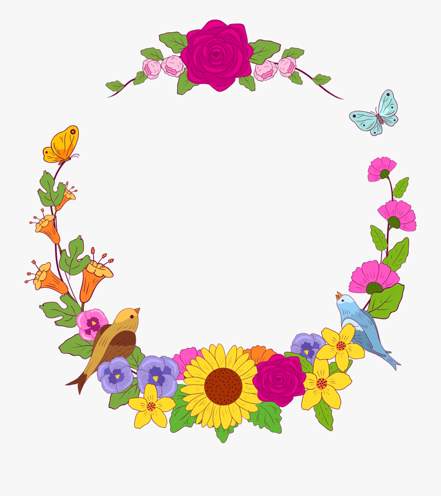 Transparent Getting Dressed Clipart - Flower Name Tag Template, Transparent Clipart