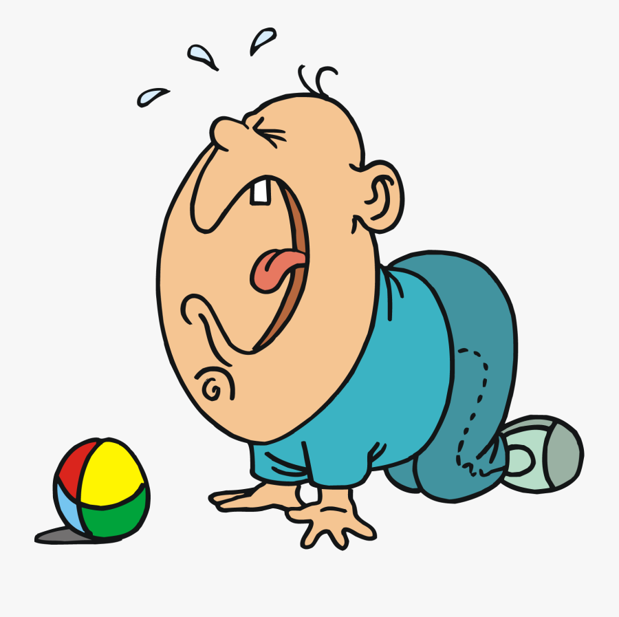 Crying Baby Clipart Gif - Baby Gif Clip Art, Transparent Clipart