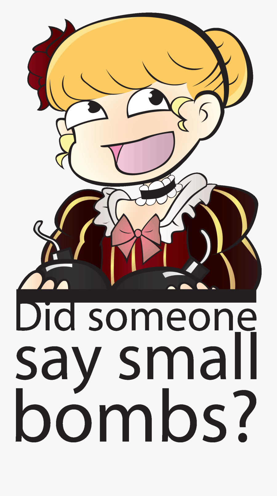 Did Someone Say Small Bombs Umineko When They Cry Battler - Small Bombs Umineko Meme, Transparent Clipart
