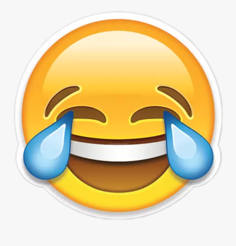 Transparent Background Cry Laugh Emoji Clipart , Png - Laughing Emoji
