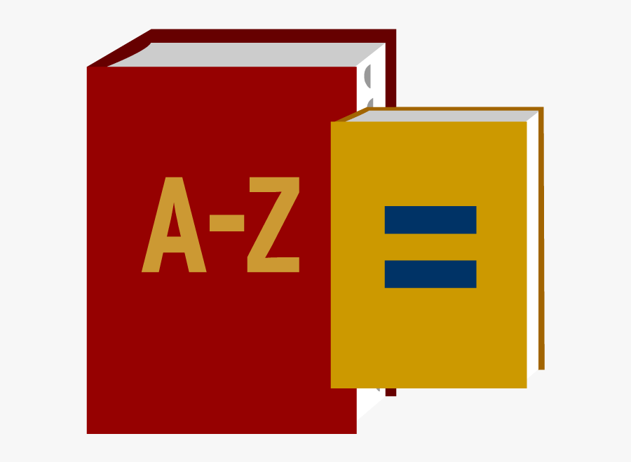 Dictionary And Thesaurus, Transparent Clipart