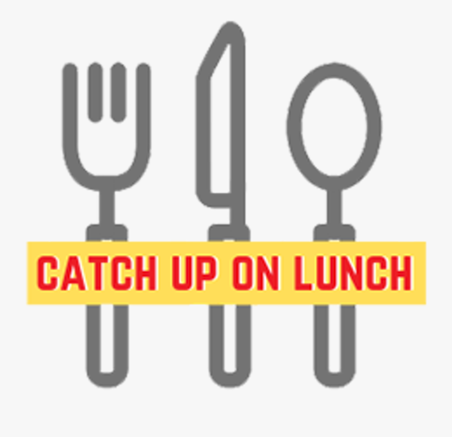 Catch Up On Lunch Logo 250 - Catch Up Lunch, Transparent Clipart