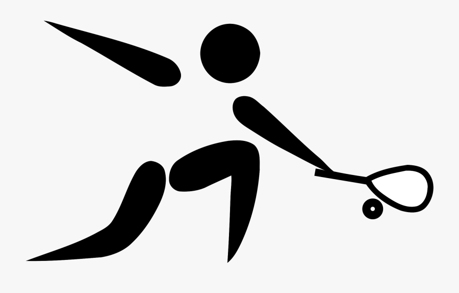 Squash Player, Transparent Clipart