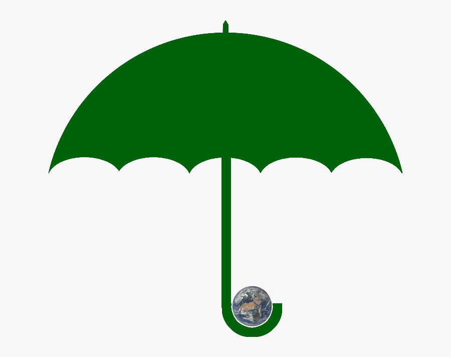 Umbrella Blk Rigy6rrkt Green Full Size Erased Bkgrd - Transparent Background Clipart Umbrella Png, Transparent Clipart