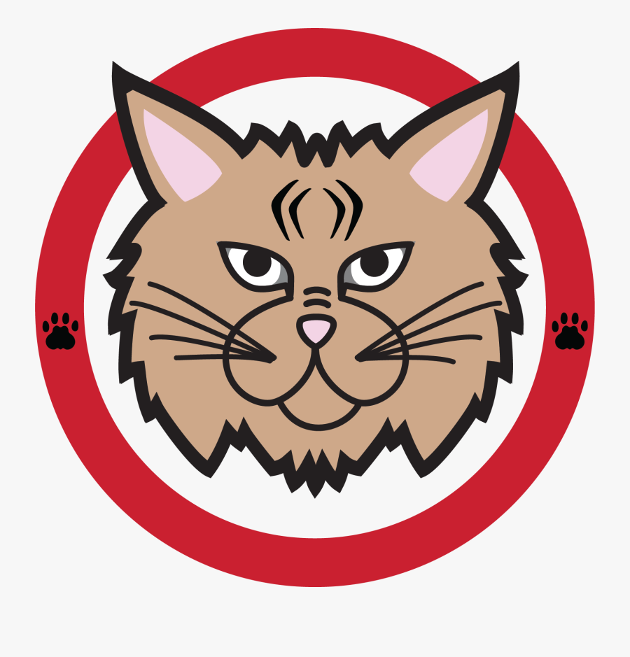 Cat Yawns, Transparent Clipart